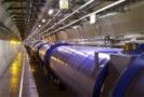 [Photo of large hadron collider at CERB.]
